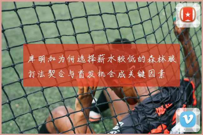 库明加为何选择薪水较低的森林狼打法契合与首发机会成关键因素