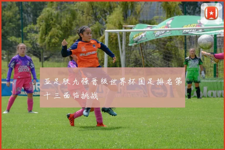 亚足联九强晋级世界杯国足排名第十三面临挑战